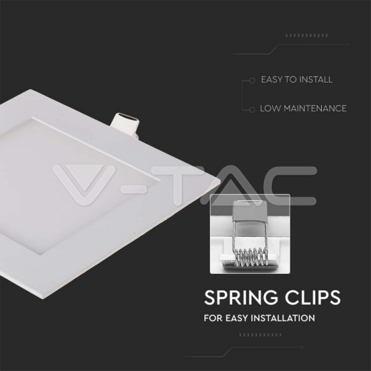 18W LED Premium Panel Downlight Square 4000K - 4