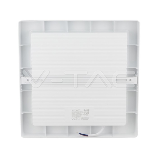 Panel de Superficie Retroiluminado LED 24W Cuadrado 4000K - 5