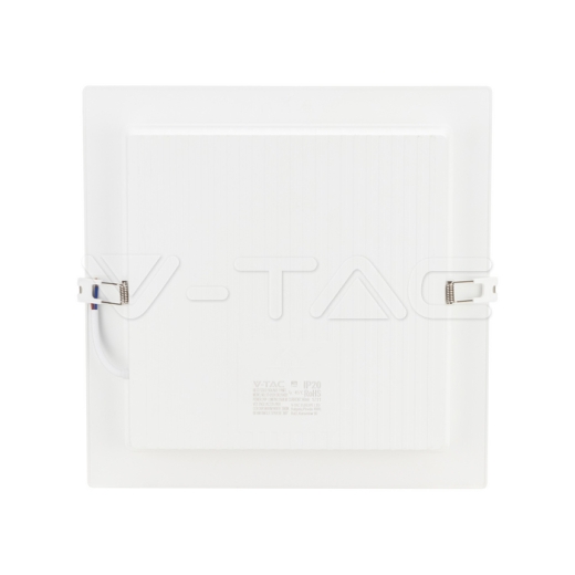 Panel LED Mini 24W SAMSUNG Chip Empotrable Retroiluminado Cuadrado 3000K - 5