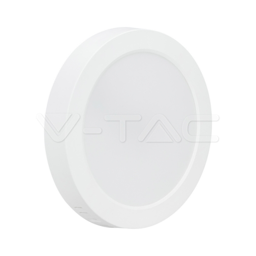 24W LED SAMSUNG Chip Backlit Panel Surface Mounted Round 4000K - 3