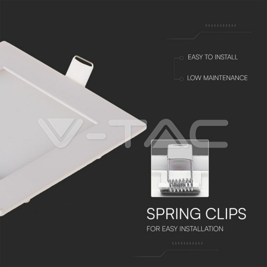 Downlight LED Panel Premium 3W Cuadrado 6000K - 4