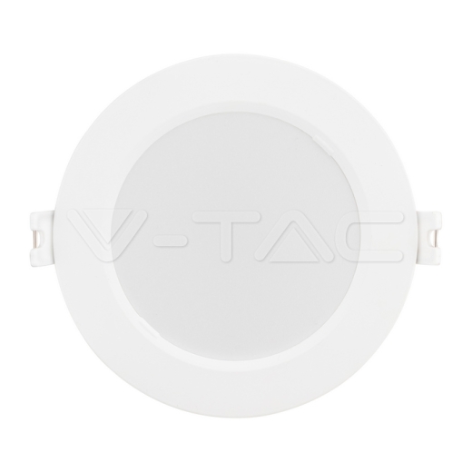 Mini Panel LED 6W SAMSUNG Chip Empotrable Retroiluminado Redondo 3000K - 4