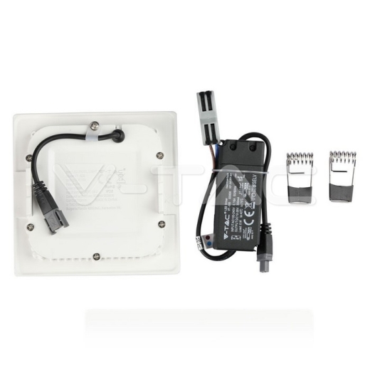 6W LED Panel Premium SAMSUNG Chip Square 4000K - 3