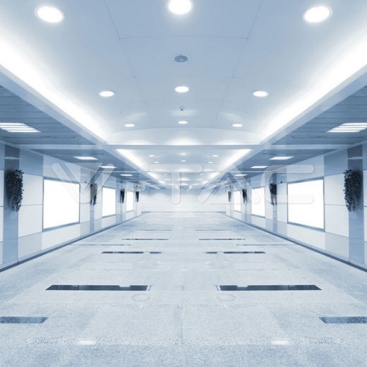 6W LED Panel Premium SAMSUNG Chip Round 3000K - 8