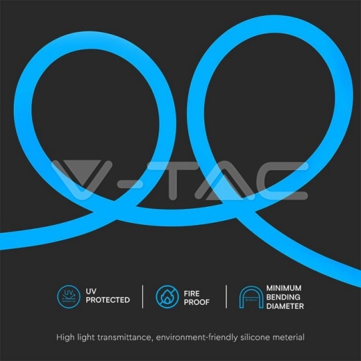 12W Neón Flex Azul - 7