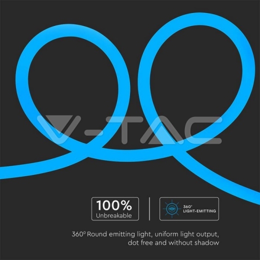 12W Neón Flex Azul - 8