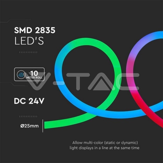 10W Neon Flex RGB 10m - 5