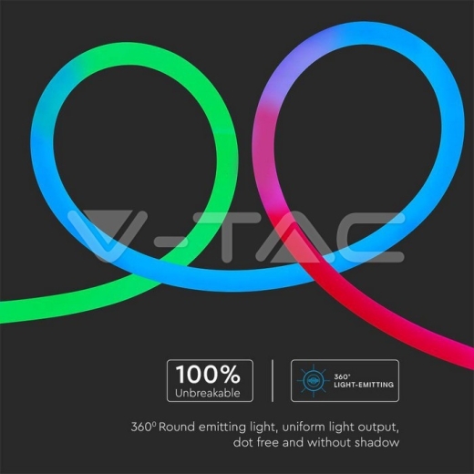 10W Neon Flex RGB 10m - 8