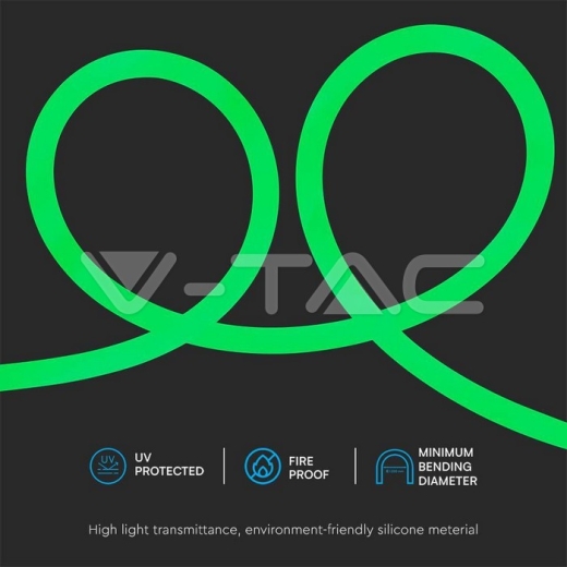 12W Neon Flex Green - 7