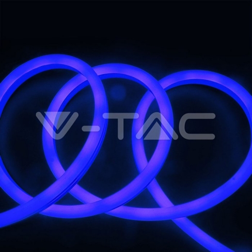 Neon Flex 24V IP68 Blue Cuttable Every 5.5.cm - 10