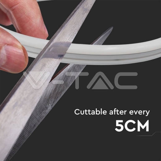 Neon Flex 24V IP68 Blue Cuttable Every 5.5.cm - 5