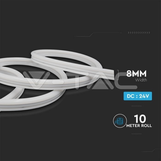 Neon Flex 24V IP68 Blue Cuttable Every 5.5.cm - 7