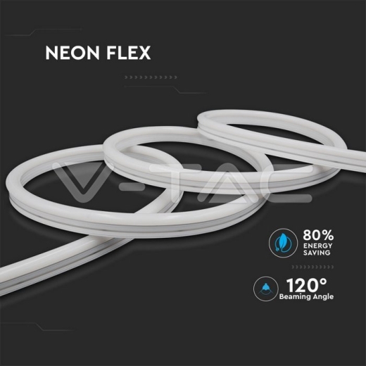 Neon Flex 24V IP68 Yellow Cuttable Every 5.5 cm - 3