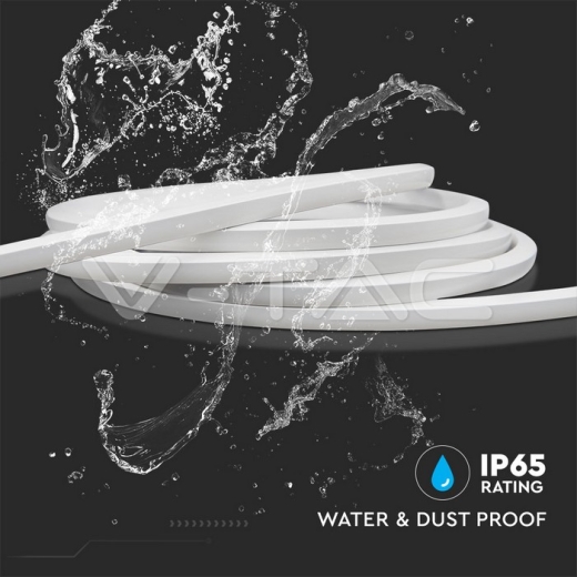 Neon Flex Silicon 24V 6400K CRI >90 5m - 7