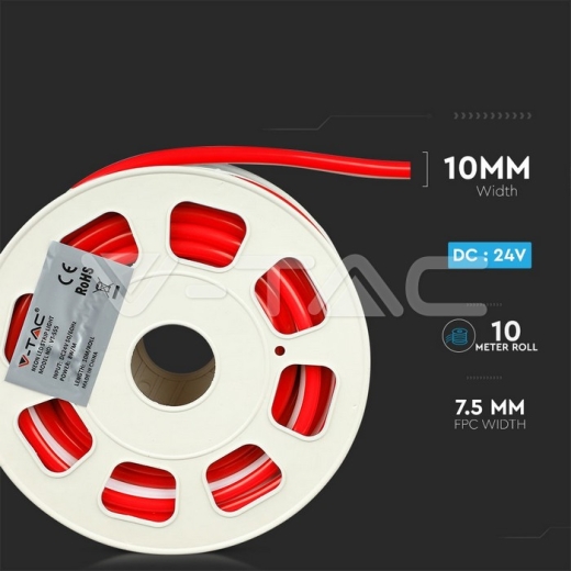 Neon Flex 24V Rojo - 8