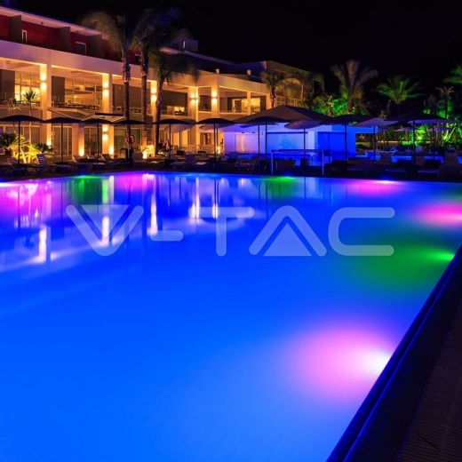 Luz LED para piscina 12W PAR56 Control remoto RGB - 8
