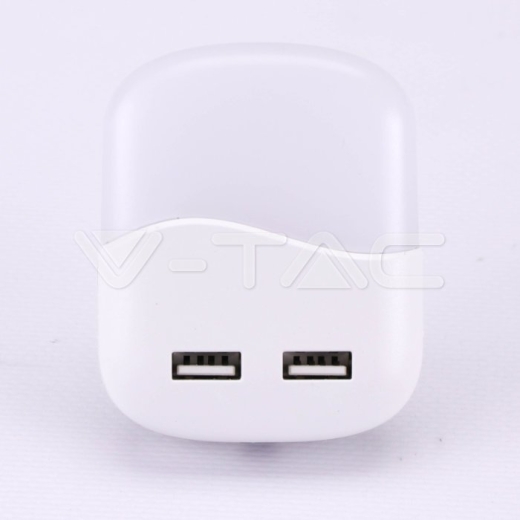 LED Night Light SAMSUNG Chip USB Square 4000K - 2
