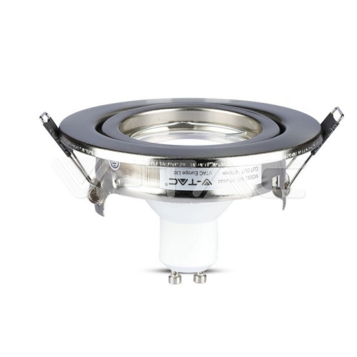 LED Spotlight 5W GU10 Fitting Satin Nichel Body 3000K 3pcs/Pack - 5