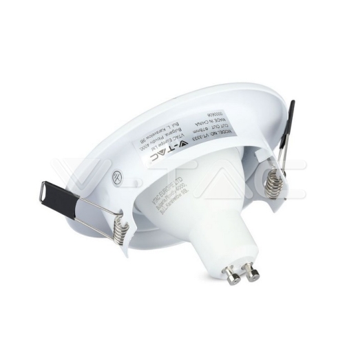 LED Spotlight 5W GU10 Fitting White Body 3000K 3pcs/Pack - 4