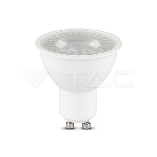 LED Spotlight 6W GU10 Plastic Lens Cover 4000K CRI 95+ - 1