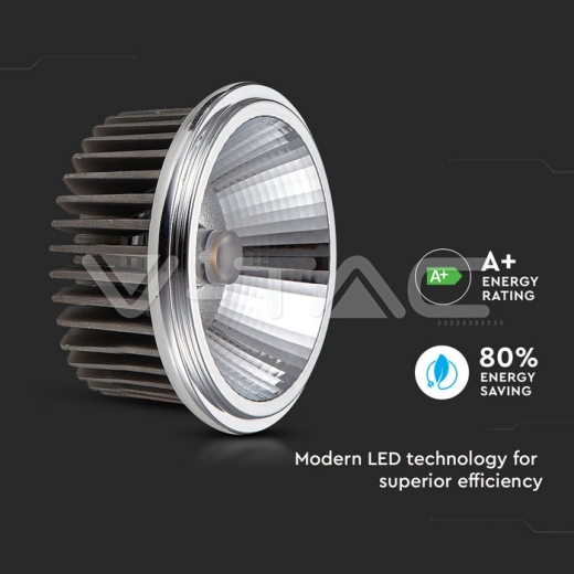 LED Spotlight G53 AR111 White 20° - 4