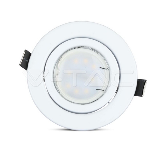 LED Spotlight GU10 Fitting White Body 6400K 3pcs/Pack - 3