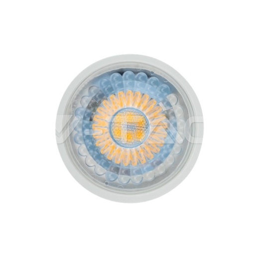 LED Spotlight SAMSUNG Chip GU10 5W White Plastic 3000K 12pcs/pack - 5