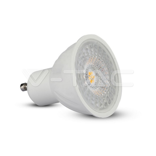 LED Spotlight SAMSUNG Chip GU10 6.5W Ripple Plastic 110° 3000K - 2