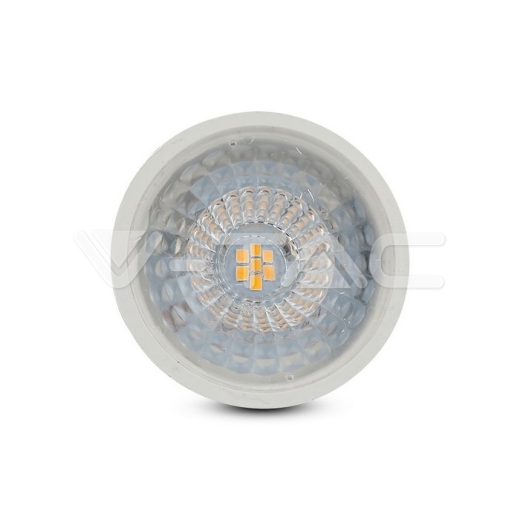 LED Spotlight SAMSUNG Chip GU10 6.5W Ripple Plastic 110° 3000K - 3