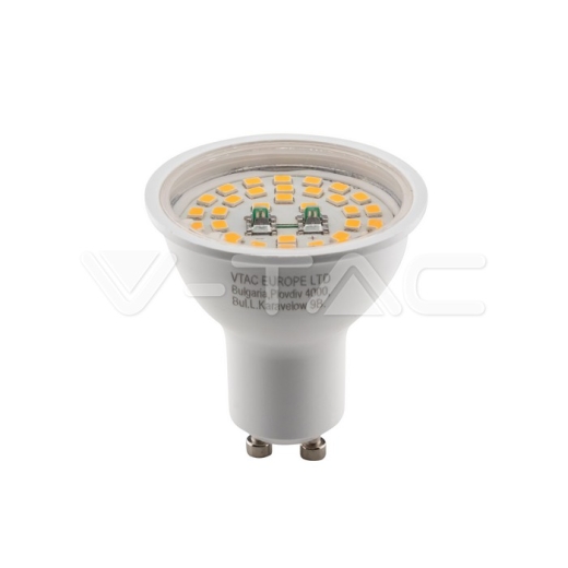 LED Spotlight SAMSUNG Chip GU10 5W Transparent 4000K 110° 160lm/W - 1