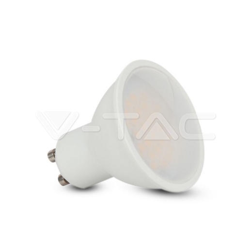 LED Spotlight SAMSUNG Chip GU10 5W Smooth Plastic 110° 3000K - 2