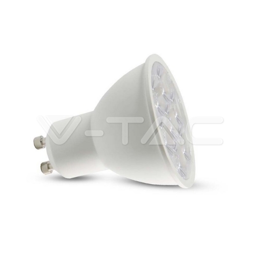 LED Spotlight SAMSUNG Chip GU10 6W Ripple Plastic 10°D 3000K - 2