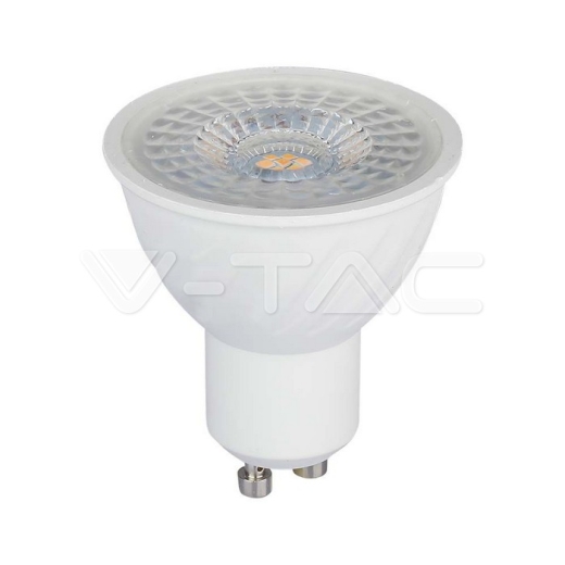 LED Spotlight SAMSUNG Chip GU10 6W Ripple Plastic 110°D 4000K - 1