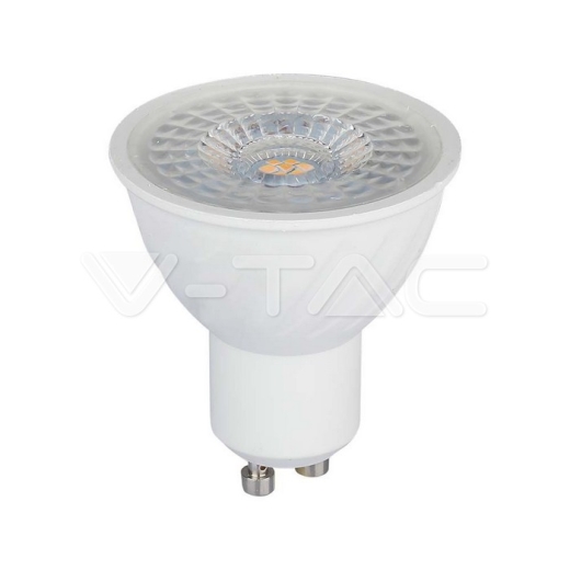 LED Spotlight SAMSUNG CHIP GU10 6W Ripple Plastic 38°D 6500K - 2