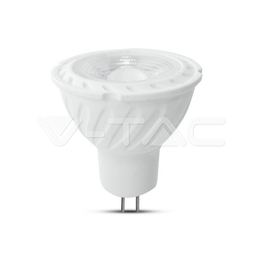 LED Spotlight SAMSUNG Chip GU5.3 6.5W MR16 Ripple Plastic 38° 6400K - 1