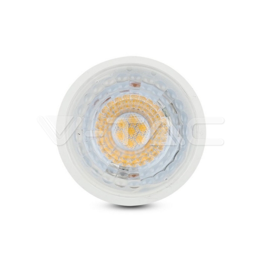 LED Spotlight SAMSUNG Chip GU10 7W Plastic SMD Lens 6400K - 3