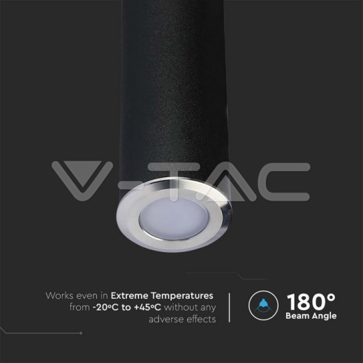 0.5W LED Step Light Silver 3000K - 2