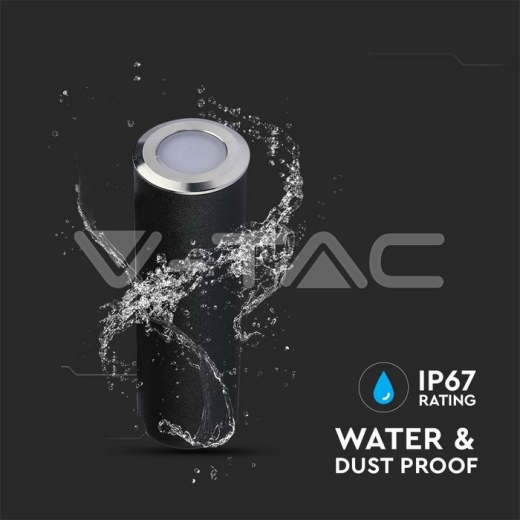 0.5W LED Step Light Silver 3000K - 3