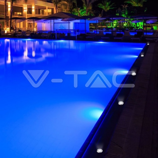 0.5W LED Step Light Silver 3000K - 5