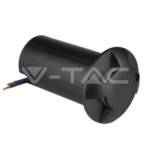 Baliza Escalera 1W Cuerpo Negro 4 direcciones 6500K - 2