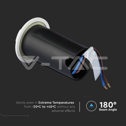 Baliza Escalera 1W Cuerpo Blanco 4 direcciones 3000K - 3