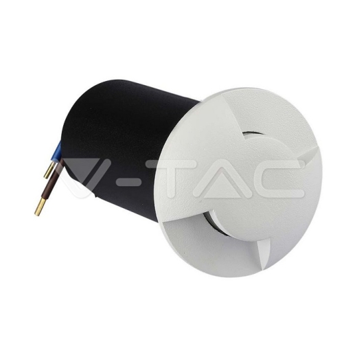 Baliza Escalera 1W Cuerpo Blanco 2 direcciones 6500K - 2