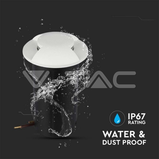 Baliza Escalera 1W Cuerpo Blanco 2 direcciones 6500K - 4