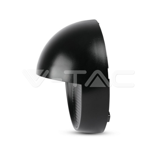 Luz LED para peldaño 3W cuerpo negro redondo blanco néutro - 5