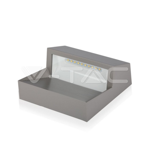 3W LED Steplight Grey Body Square Warm White - 2