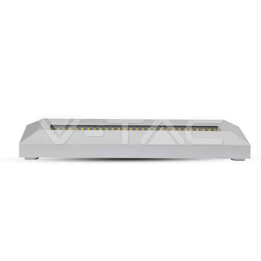 3W LED Steplight White Body Rectangle Warm White - 2