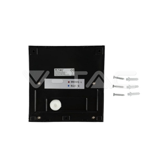 3W LED Steplight Black Body Square Natural White - 4