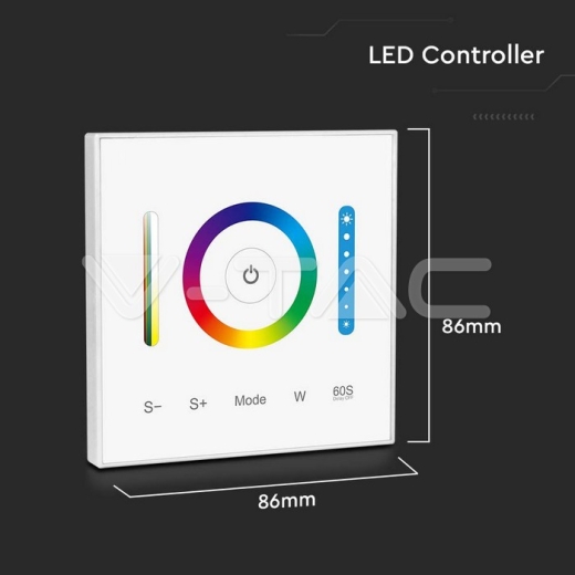 Controlador Táctil de pared 3 en 1 - 7