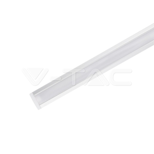 Kit de montaje para tiras de LED de aluminio con difusor opaco 2000 x 24.7 x 7mm - 1