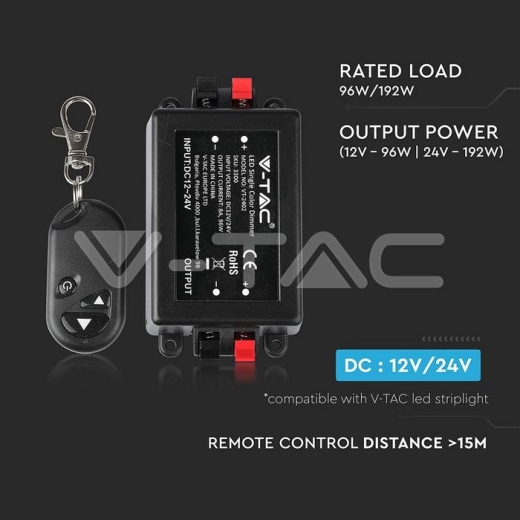 Dimmer para Tira LED con mando a distancia - 6